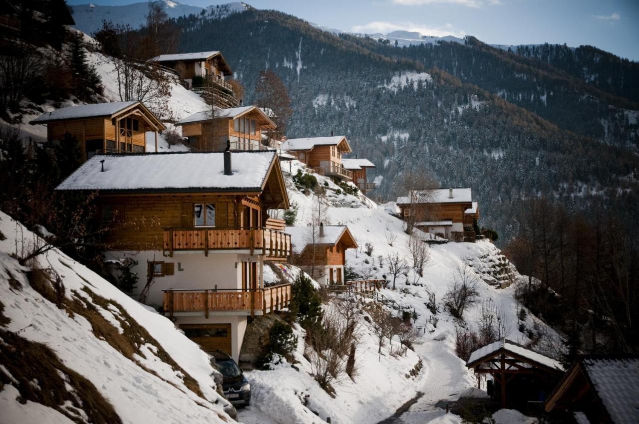 Pracondu OUTDOOR&FUN appartement 2 chambres supérieur avec Balcon Nendaz Extérieur photo