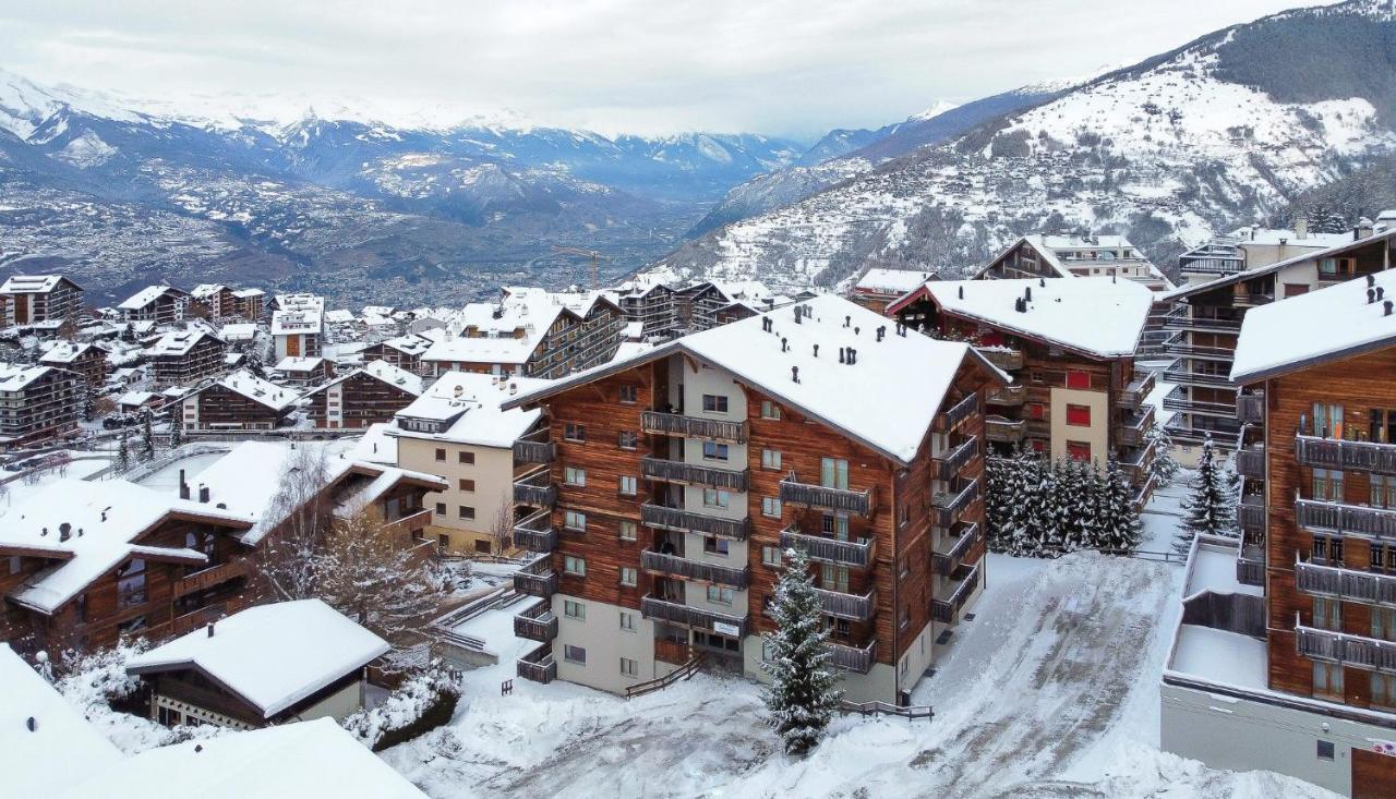 Pracondu OUTDOOR&FUN appartement 2 chambres supérieur avec Balcon Nendaz Extérieur photo